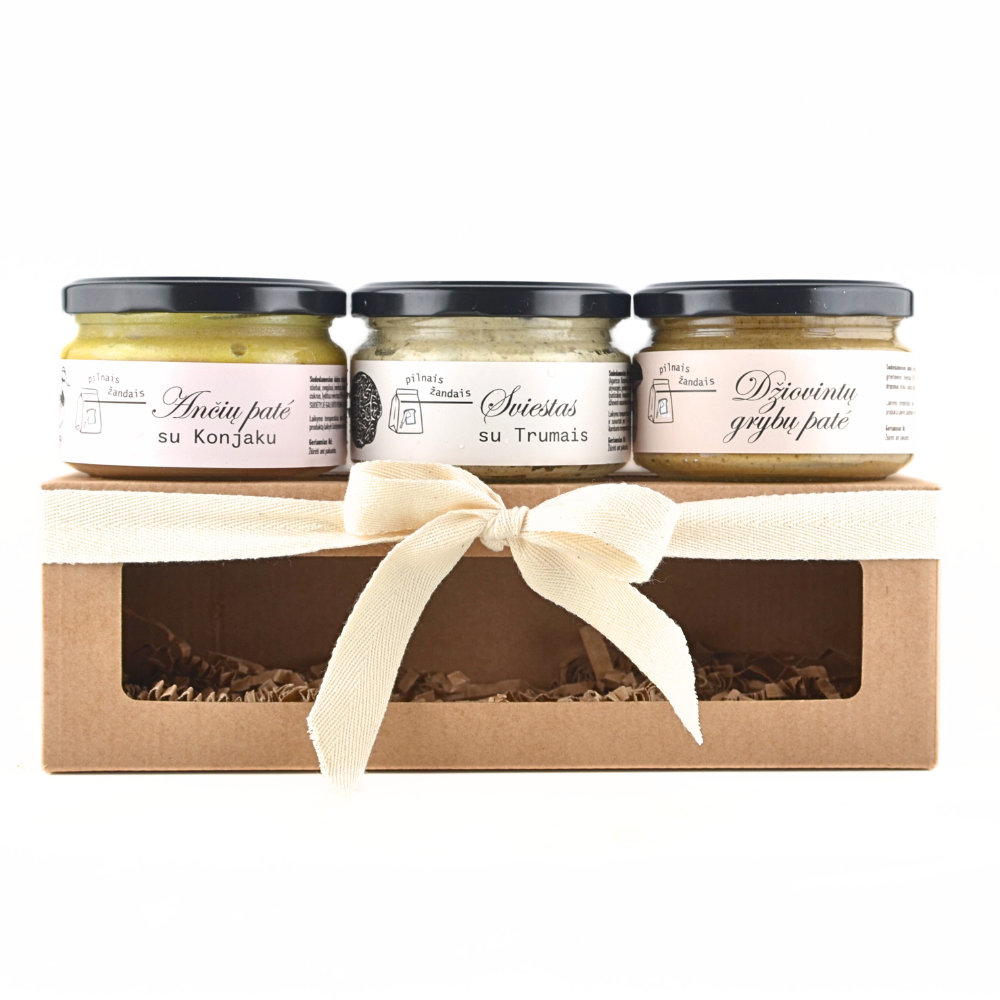 Dovanų rinkinys gurmanams