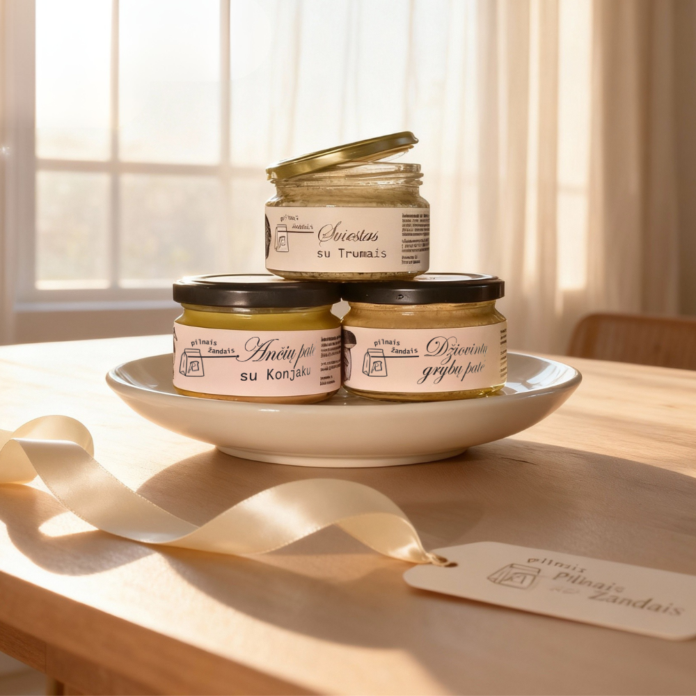 Dovanų rinkinys gurmanams