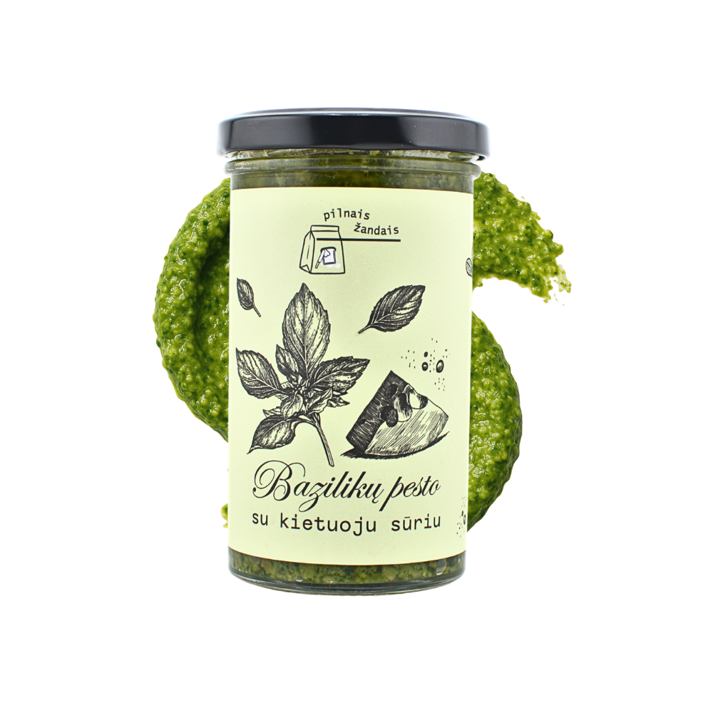 Bazilikų pesto 275gr